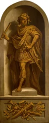 En kriger, 1710.