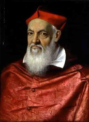 Cardinal Ricci (olie på panel)
