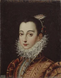 Portræt af Vittoria Accoramboni 1557-1585, ca. 1580