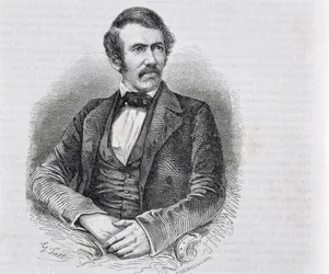 David Livingstone (1813-1873) graveret af S. Pannemaker