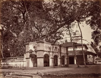 Buddhistisk tempel, koloni, ca. 10.