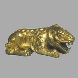 Løvestatuette, 9. århundrede f.Kr