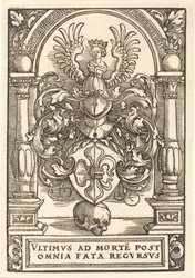 Lazarus Spenglers våbenskjold