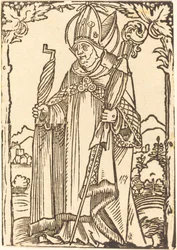 Sankt Erasmus som biskop