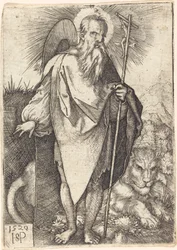 Sankt Jerome stående