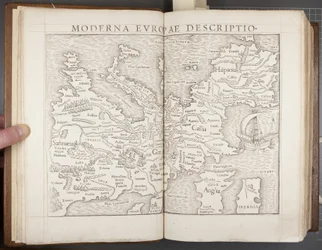 Europa, fra Cosmographia, 1544