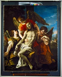 Pieta, udateret (olie på lærred)