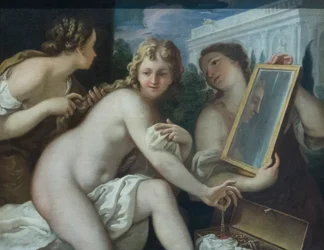 Bathsheba ved sit bad, slutningen af det 17. århundrede (olie på lærred)