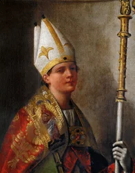 Saint Louis de Toulouse (olie på lærred)
