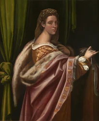Portræt af en dame, 1540