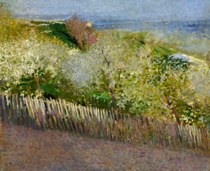 Landskab af Serafino Macchiati (1860-1916)