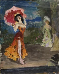 Danser, begyndelsen af 1900-tallet