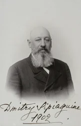 Portræt af Dmitry Sergeyevich Sipyagin 1853-1902, 1902