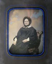 Portræt af Maria Trofimovna Pashkova 1819-1892, født grevinde von Baranov, 1840