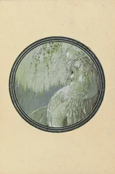 Rusalka. Illustration til digtet Ruslan og Lyudmila af A. Pushkin, 1921-1926.