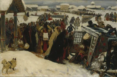 Ankomsten af en voivode, 1907