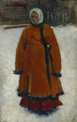Pigen i den røde pelsfrakke, 1903-1906