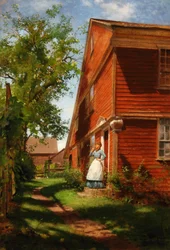 Middagstid 1880 (Olie på lærred)