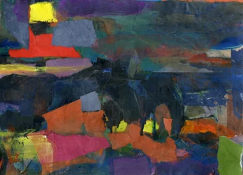 Hest 1, 2024 (collage)