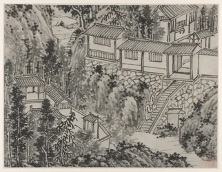 Tolv udsigter over Tiger Hill, Suzhou: The Pine Retreat