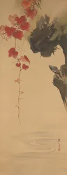 Blade og fugl, 1800-tallet.