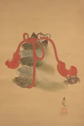 Skildpadder og krabber, 1800-tallet.