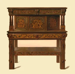 Eg stående buffet, 1904