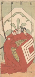Ichikawa Dan Juro V medlem Ah, det er et stykke tid siden, hva? 1779.