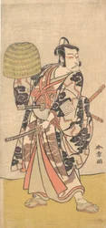 Kabuki ac and r Ichikawa Dan Juro V, 1774.
