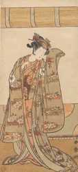 Den fjerde Iwai Hanshiro som kvinde, 1773 eller 1774.