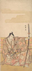 Den fjerde Matsumoto Kounhaku som en samurai, ikke? 1782.