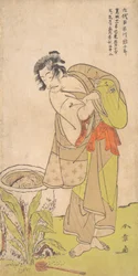 Kabuki ac og r Ichikawa Dan Juro V, ikke? 1773.