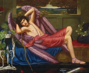 Love in Idleness (olie på lærred)