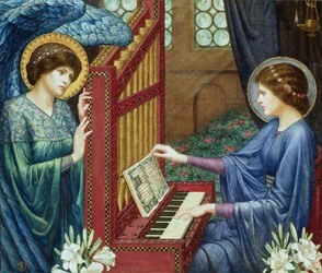 Saint Cecilia (olie på lærred)