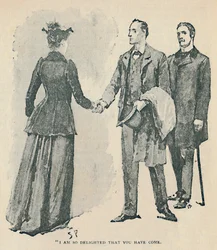 Jeg er så glad for, at du er kommet, 1892
