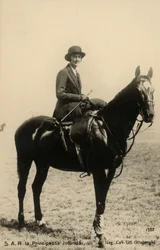 Prinsesse Yolanda af Savoyen (1901-1986), grevinde af Bergolo, hest