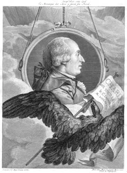 Jacques Alexandre Cesar Charles, fransk fysiker, c1783.