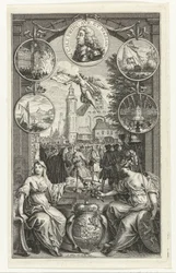 Allegori om ophøjelsen af ​​Vilhelm IV til stadholder, 1747