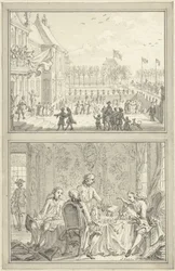 Honselaarsdijk Palace skifter ejer / Salg af de preussiske herredømmer til Anna van Hannover, 1754