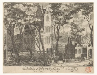 Udsigt over Huis Kostverloren nær Amsterdam