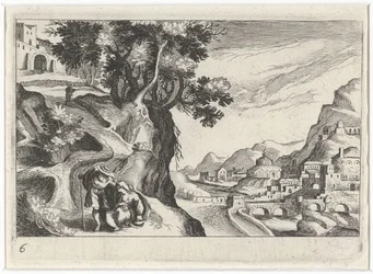 Landschap mødte Juda en Tamar Sydeuropæisk landskab (serietitel) Topografi af forskellige regioner (serietitel)