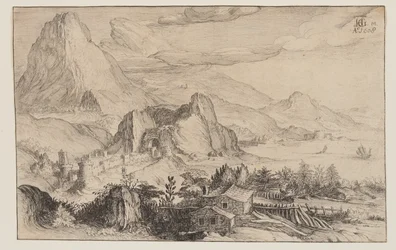 Bjergrigt landskab