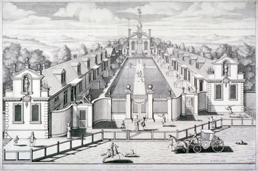 Trinity Almshouses, Mile End Road, Stepney, London, 1696.