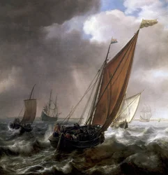 Hollandsk lille transportskib
