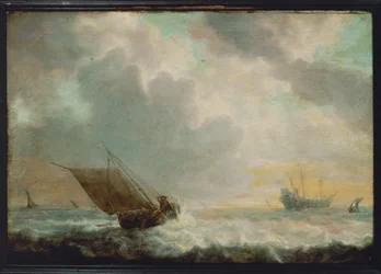 Seascape (maleri på træ)
