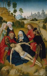 Kristi klagesang, ca. 1473.