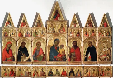 Polyptych of St Catherine, 1320dani