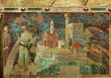 Byen Siena (freskomaleri)