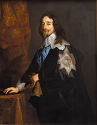Portræt af kong Charles I af England, Skotland og Irland 1600-1649, slutningen af 1630