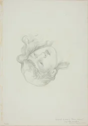 Reflection of Head, studie for Mirror of Venus
